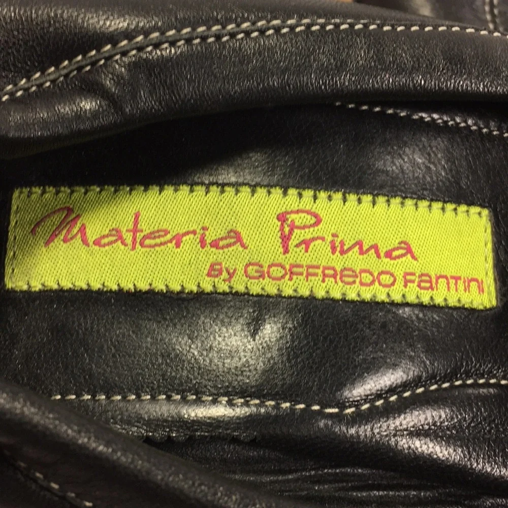 Materia Prima by Goffredo Fantini leather 3” heel